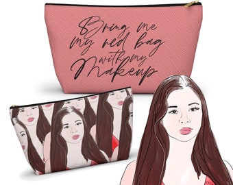 Anfisa Makeup Pouch // 90 Day Fiance Gifts // Reality TV Fan Art Illustrated for Pop Culture Fans by There is NO store