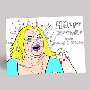 Angela 90 Day Fiancé Funny Greeting Cards for Reality TV Fans | Birthday + Anniversary Cards | Meemaw Angela Deem | @thereisnostore
