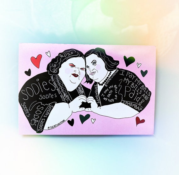 1000 Lb Sisters Magnet // Amy and Tammy Slaton Illustrated Art Refrigerator  Magnet -  Israel