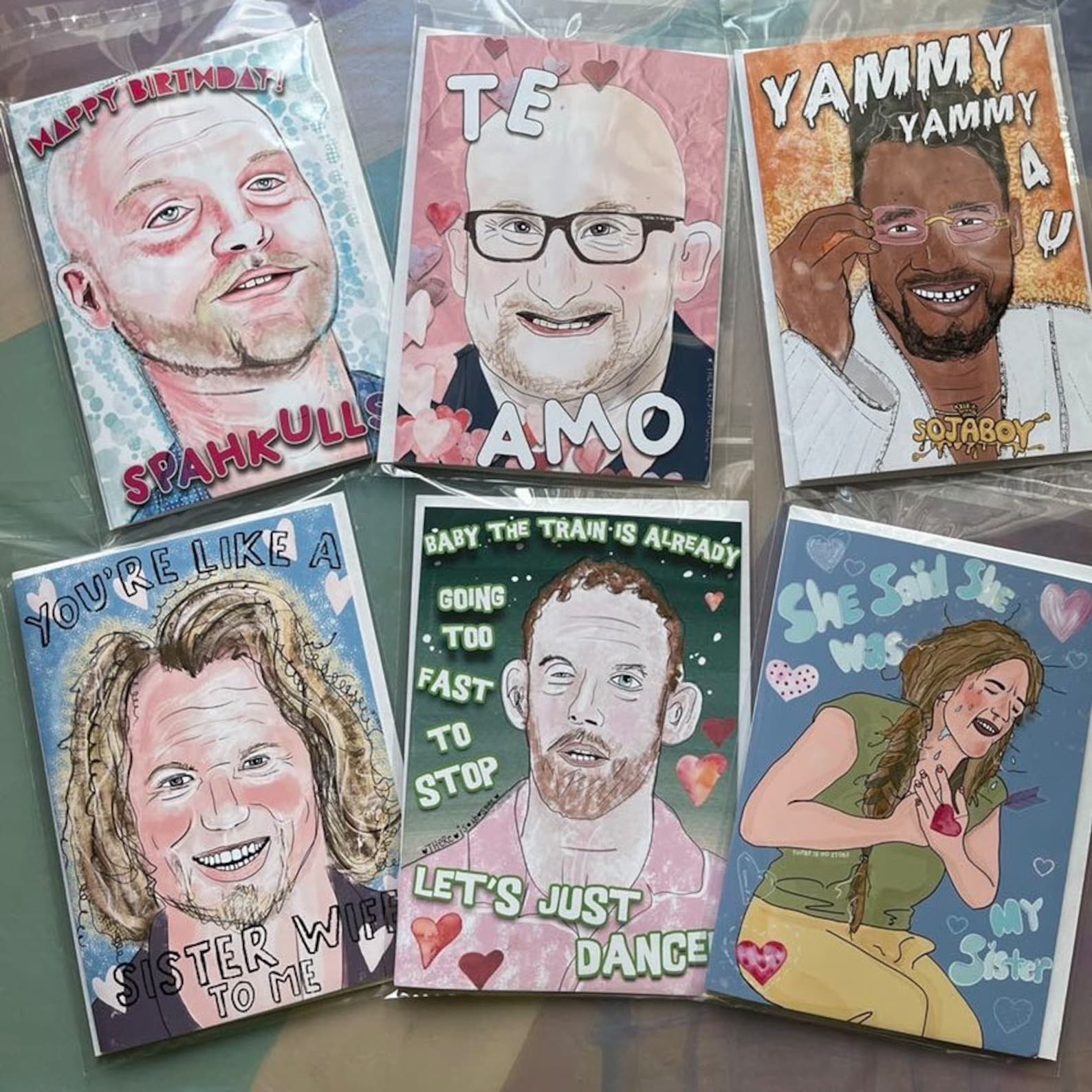 Sister Wives Birthday Card Kody Robyn Brown Fan Art Etsy