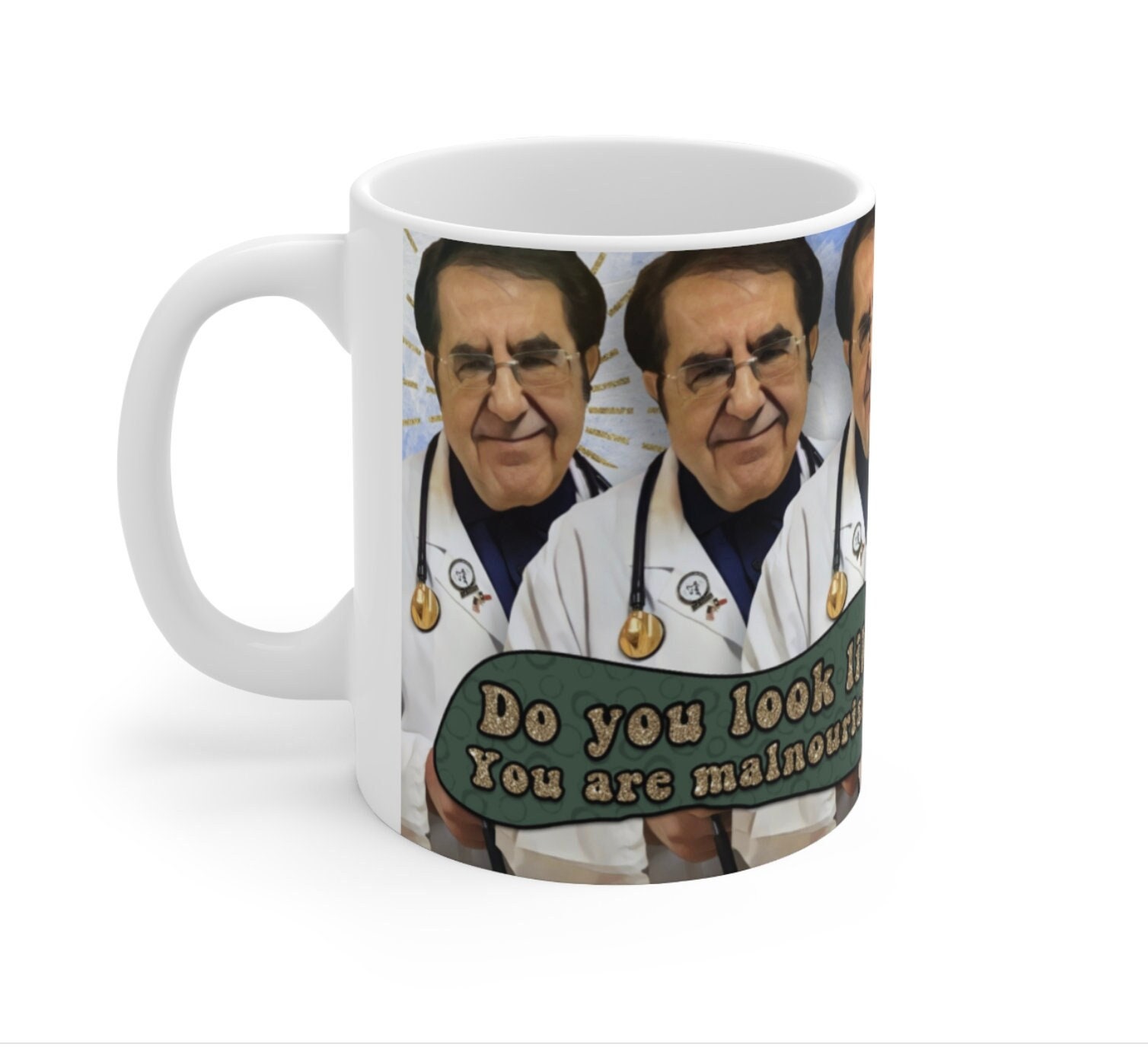 ECKOI Novelty Dr. Now Mug Dr. Nowzaradan Dr. Now gift My 600 lb life You  have one munt to lose turdy pounds Dr. Now Funny Coffee Mug Cool Dad Gifts