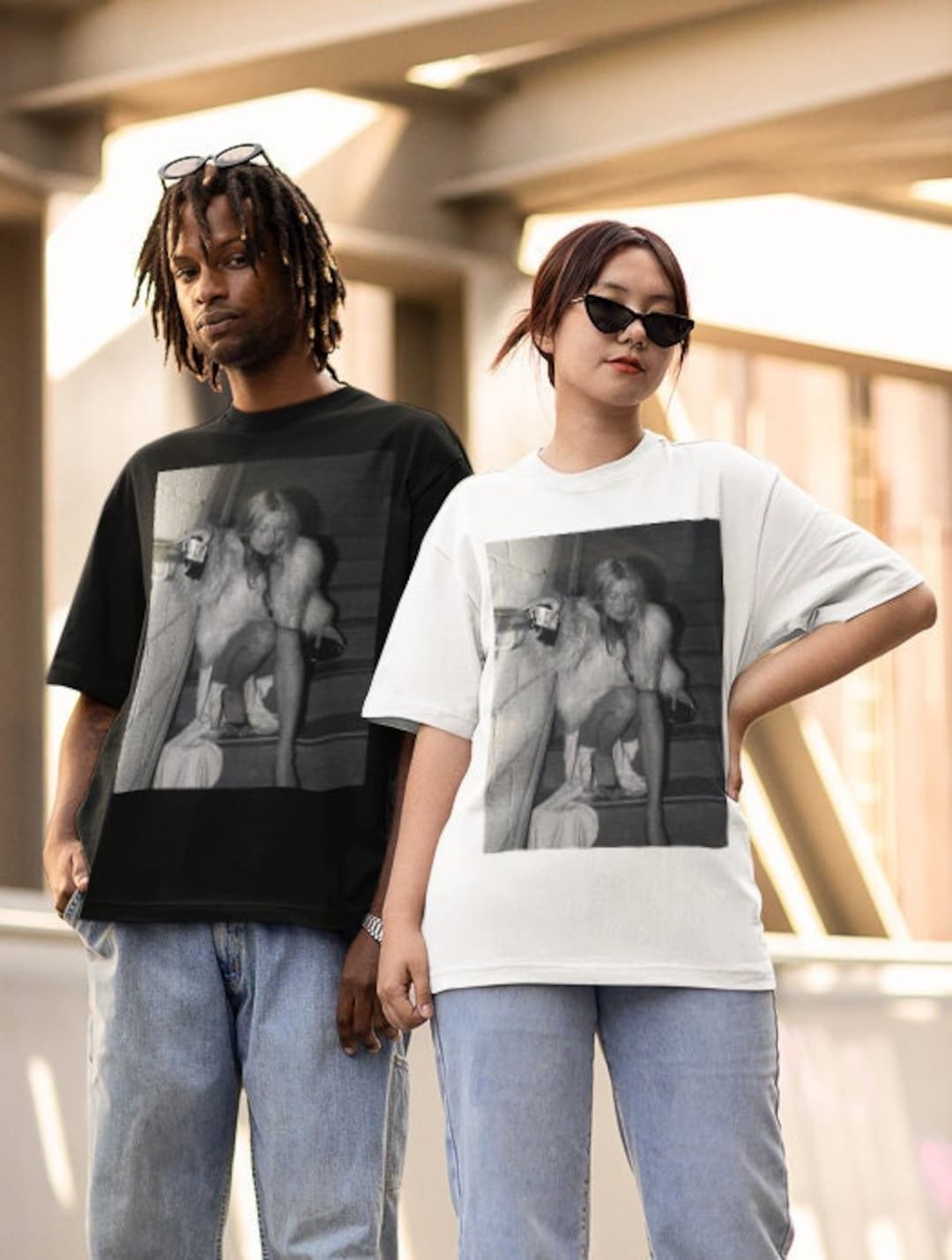 Kate moss graphic tee Clearance