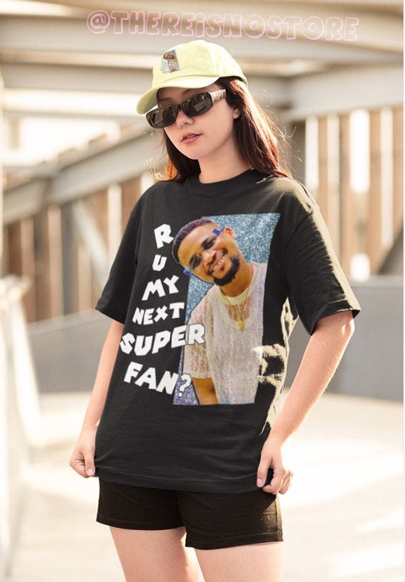 R U My Next Super Fan // Sojaboy Unisex Jersey T-shirt // Black Shirt //  Usman 90 Day Fiance Merch - Etsy