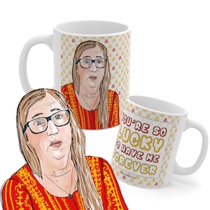 Jenny + Sumit 90 Day Fiance Mug // You're So Lucky To Have Me Forever // Geschenken voor Reality TV-fanaten
