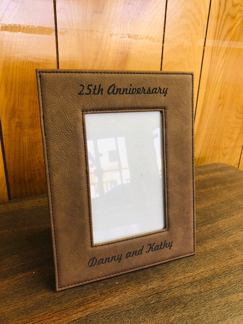 Custom Leather Picture Frame Etsy