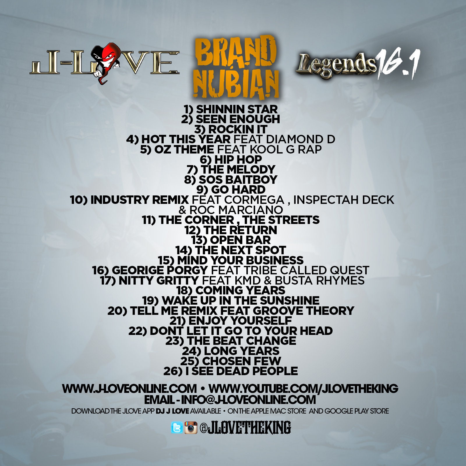 J-love - Brand Nubian Grand Puba Sadat X & Lord Jamar