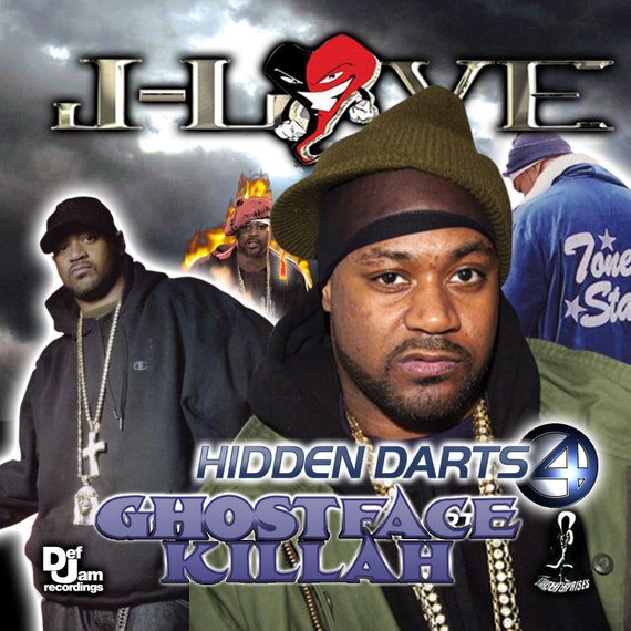 4 J-LOVE - Ghostface Killah CD Hidden Darts 3、4、5、R b World 