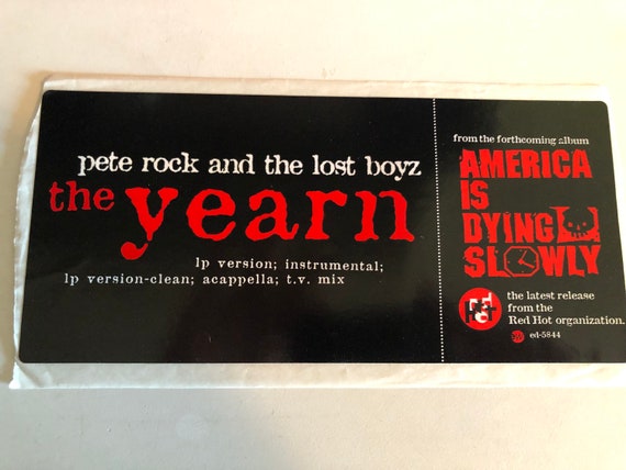 Pete Rock and The Lost Boyz: The Yearn: CD Single Pete Rock and The Lost Boyz: The Yearn: CD Single