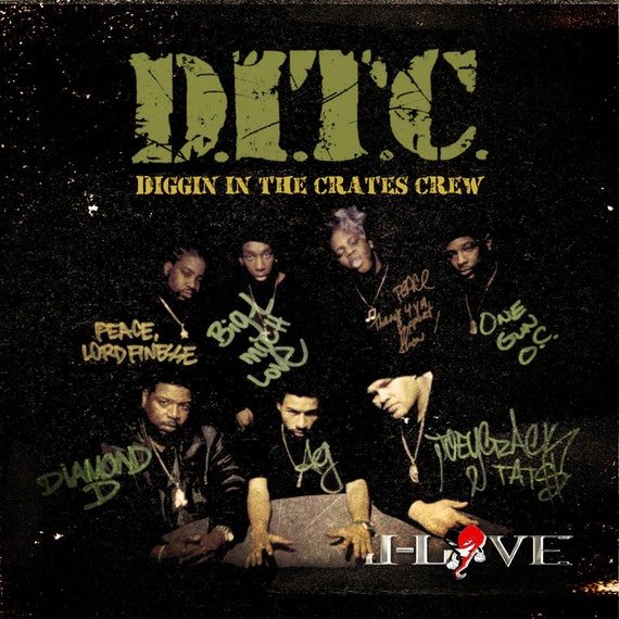 洋楽 Limited Edition Lord Finesse 10Inch DITC LORD FINESSE from D.I.T.C ”Member” T-Shi - [GROPE IN THE