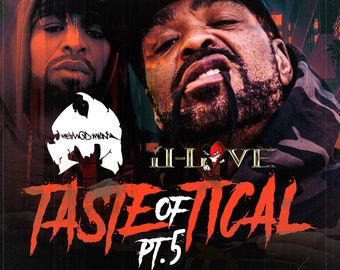5 CD de J-Love Method Man: Taste of Tidal vol. 1, 2, 3, 4 y 5 de Wu Tang Clan
