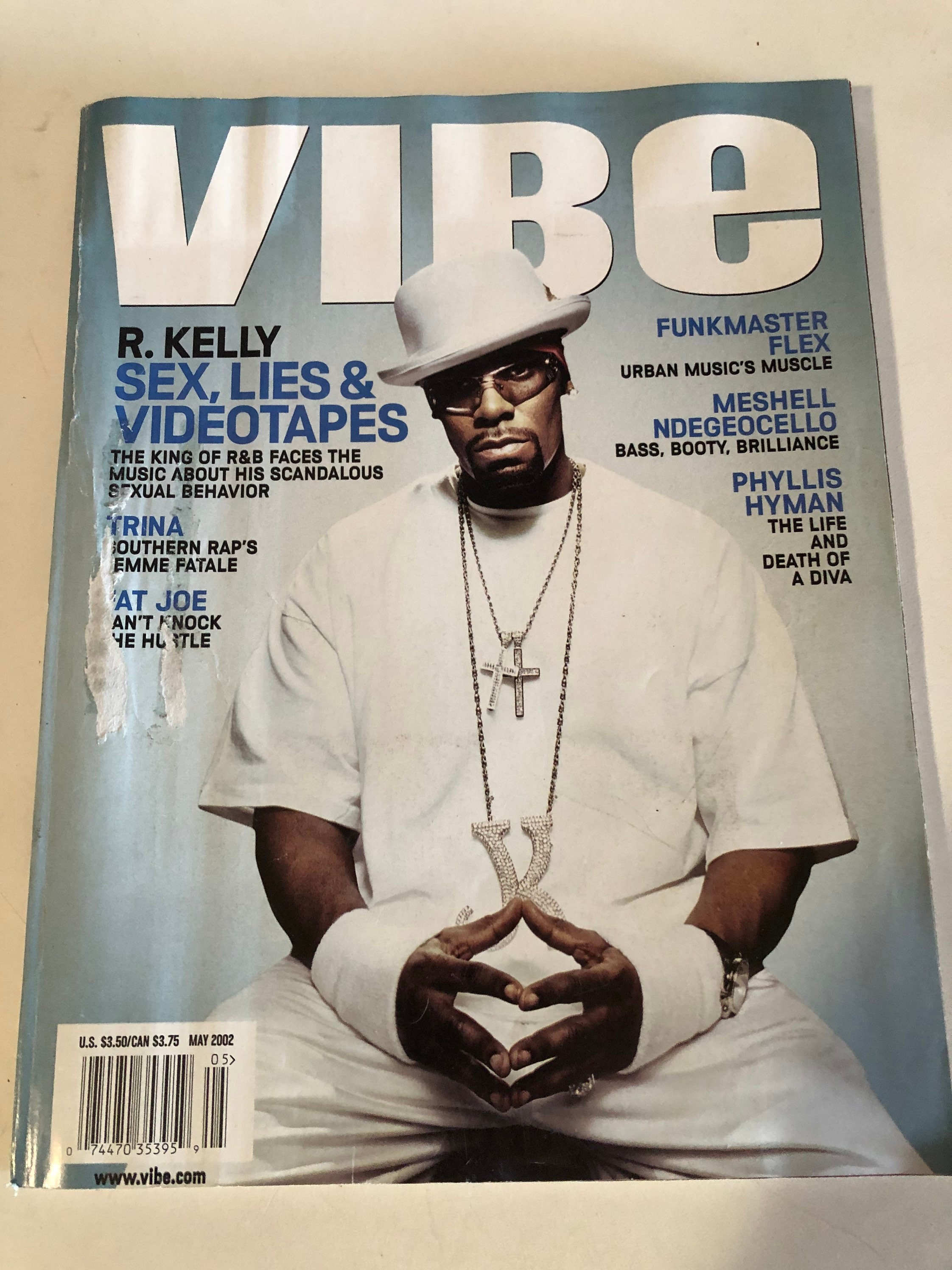 The Vibe Magazine Issue May 2002 R Kelly Trina Fat Joe Funkmaster Flex ...