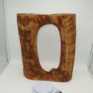Live Edge Beech Wood Slab, For mirror frame OR epoxy table clock and so on, 52 cm x 43 cm in Diameter x 9 cm In Thickness