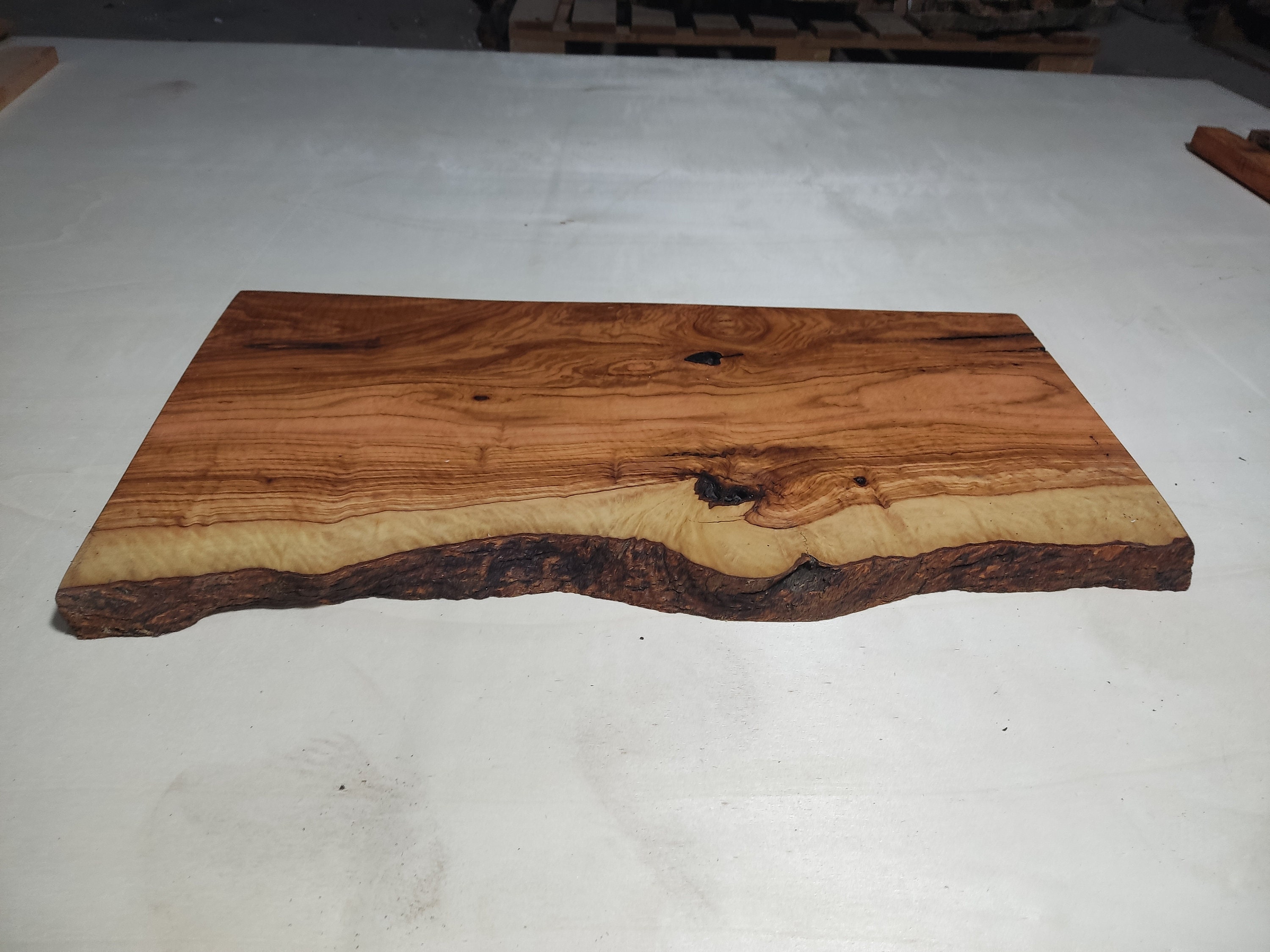 Live Edge Processed Olive Wood Slabs SET for Shelf OR Etsy