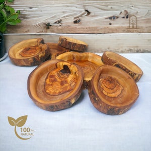 Olive Wood Bowl,  Jewelry Bowl, Small Wooden Bowls, Wood Turn Bowls, Birthday Gift, Tiny Wood Bowl, Mini Wooden Bowl Handmade