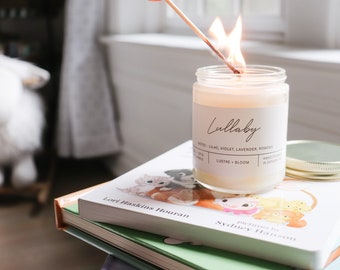 Lullaby Soy Candle | Natural Soy Wax Candle | Hand-Poured Scented Candle