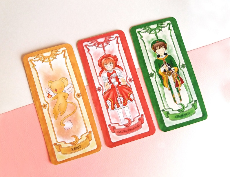 Cardcaptor Sakura Characters Clow Cards Print Anime Manga - Etsy