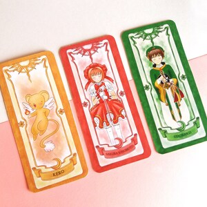 Card Captor Sakura Personagens Clow Cartões Imprimir Anime Manga Impressões