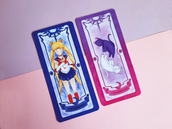 Sailor Moon Luna and Artemis Clow Card Print Card Captor Sakura Anime Manga  Usagi Bunny Sailor Scouts Prints Kitties Cats - Etsy