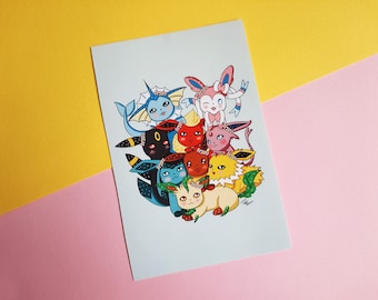 Eeveelutions Print