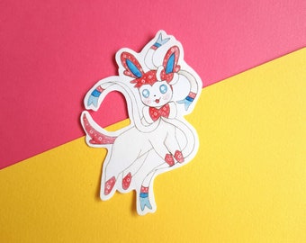 Pegatina de Sylveon Eeveelutions