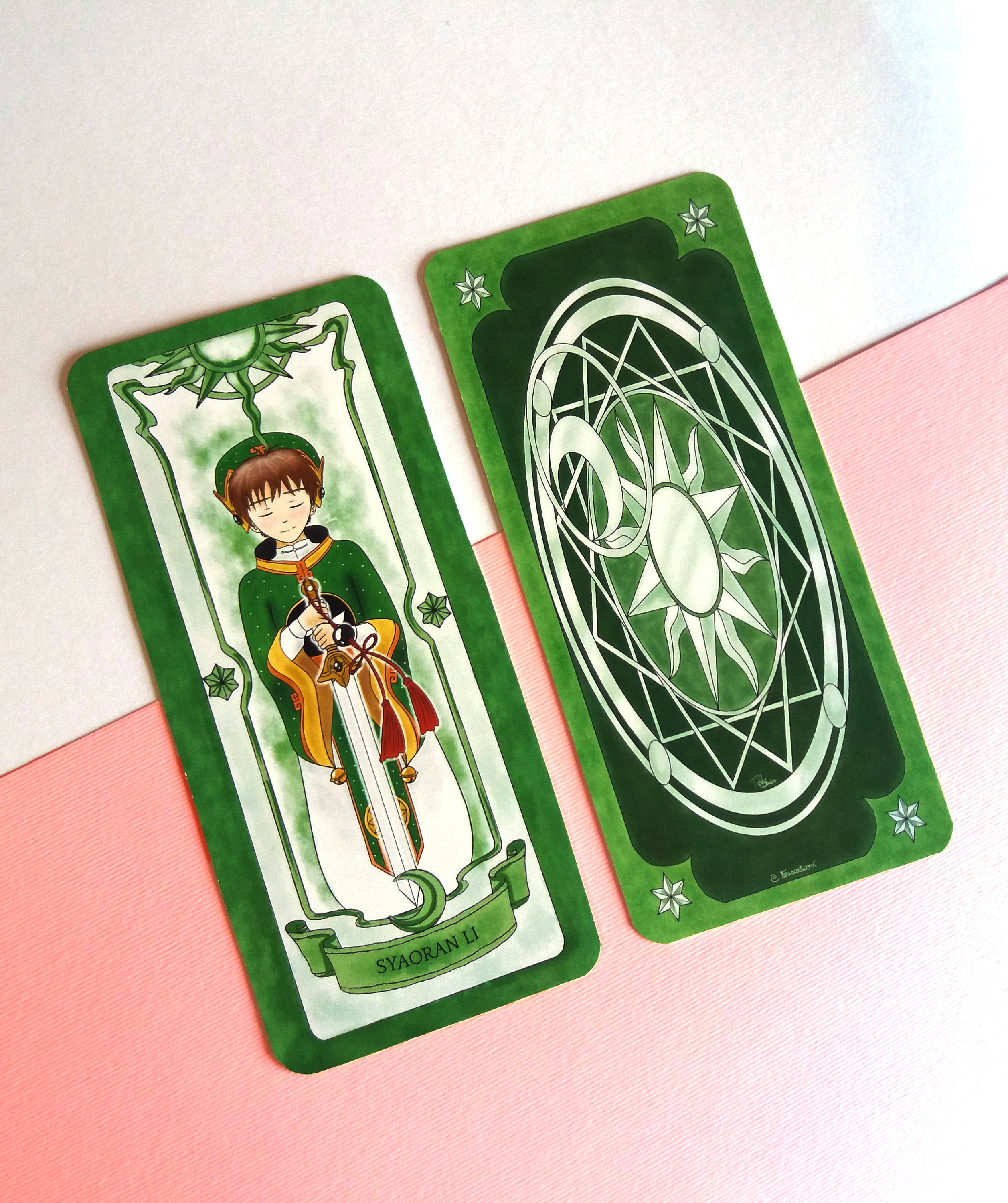 Card Captor Sakura Characters Clow Cards Print Anime Manga Prints - Etsy