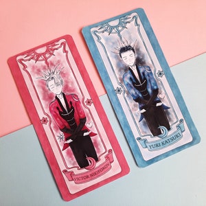 YOI Yuri and Victor Clow Cards Print Anime Manga Prints