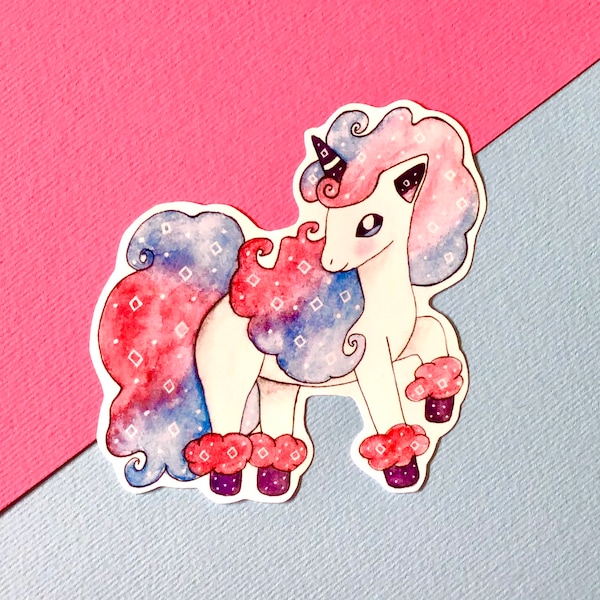 Pegatina Galarian Ponyta Galar Anime Manga Pegatinas