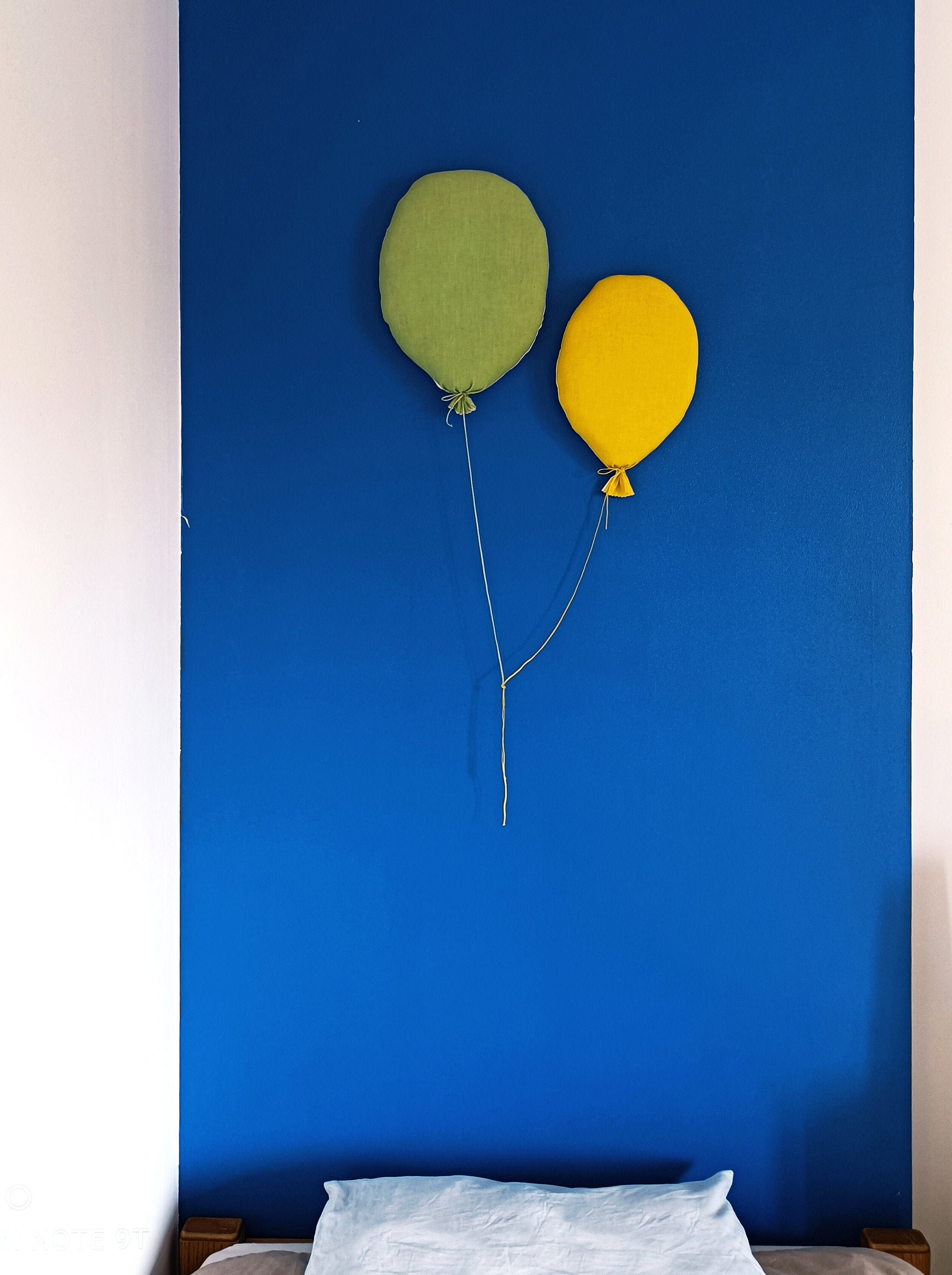 Ballon Décoration Murale en Tissu à Suspendre Dans Une Chambre d'enfant Grand Format, Coton Biologiq
