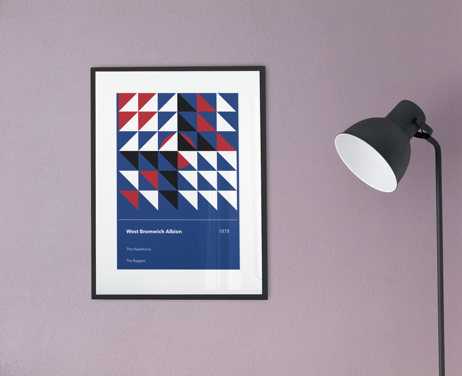 West Bromwich Albion Club de fútbol equipo colorea arte | Etsy