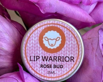 Rose Lip Warrior with Lanolin