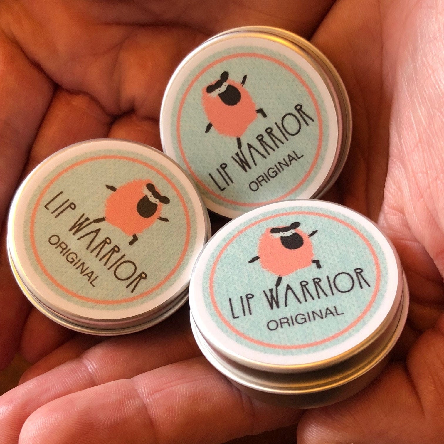 Natural Lip Warrior Balm With Pure Lanolin Etsy UK