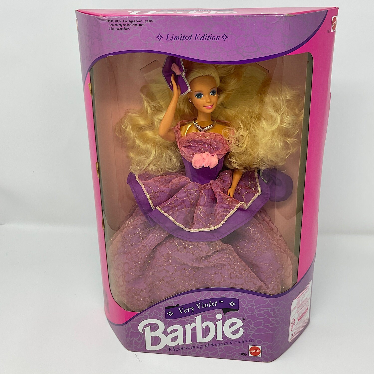 1992 Very Violet Barbie Doll NRFB Etsy