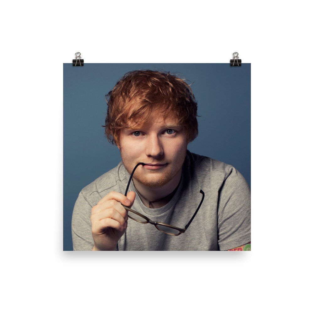 Ed Sheeran Pop Artist Premium Matte Poster Multiple Sizes | Etsy