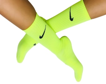 Nike Socks|Neon| Bright Colors|Colorful Socks|Sneakers Socks|Unisex Socks|Men Socks|Women Socks|