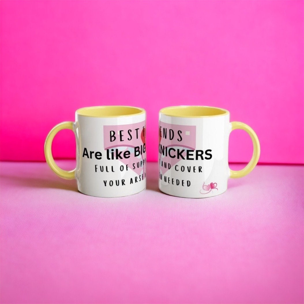 Best Friends Are Like Big Knickers: Funny Gift For Best Friend