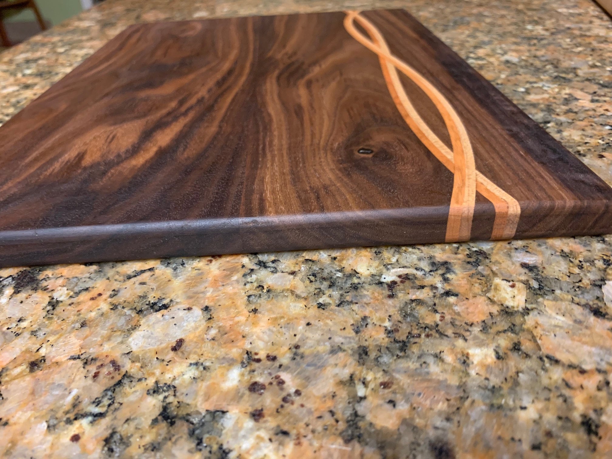 Walnut and Maple Cutting Board – Elevation Creations