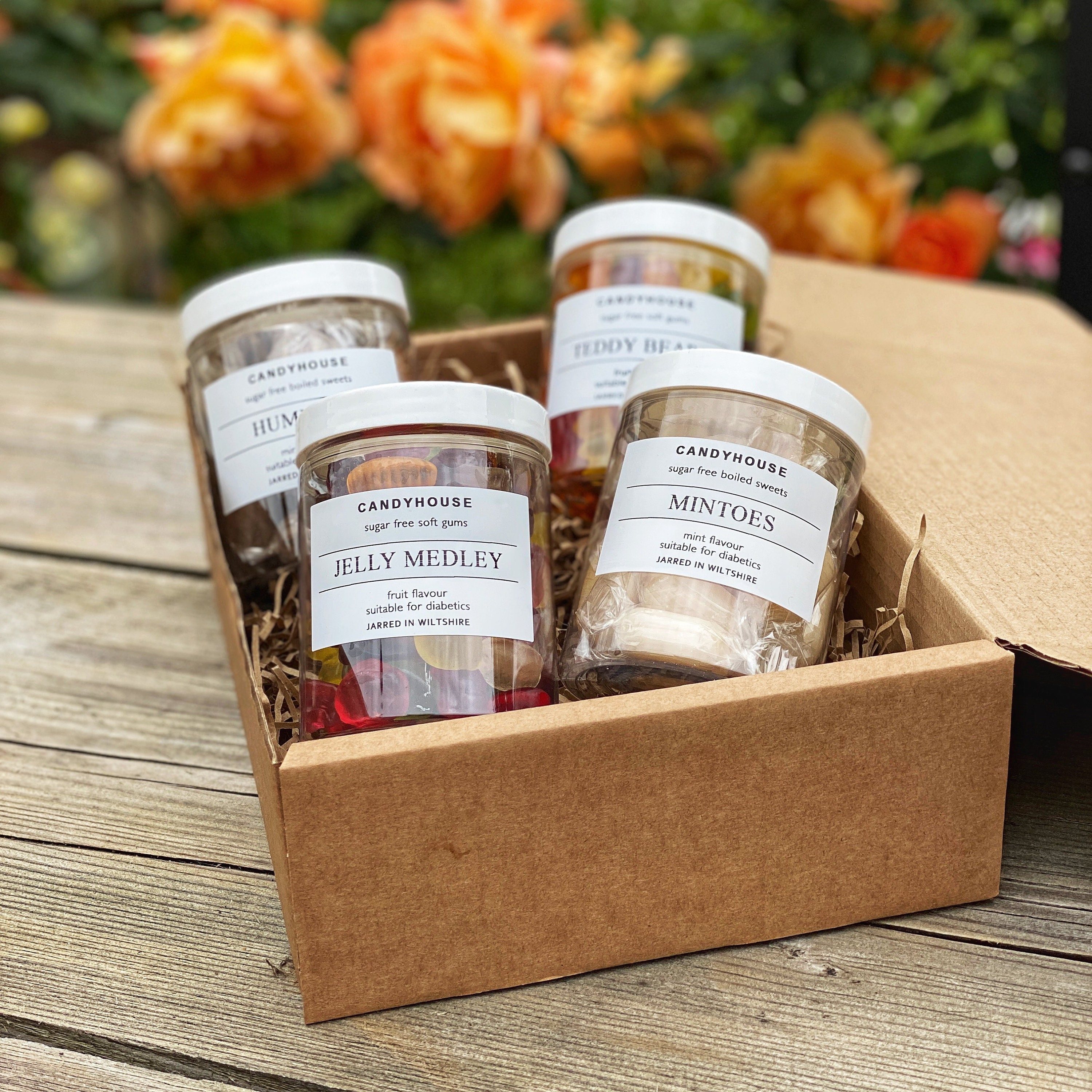 Sugar Free Sweets in a Jar Sugar Free Humbugs Sugar Free - Etsy UK