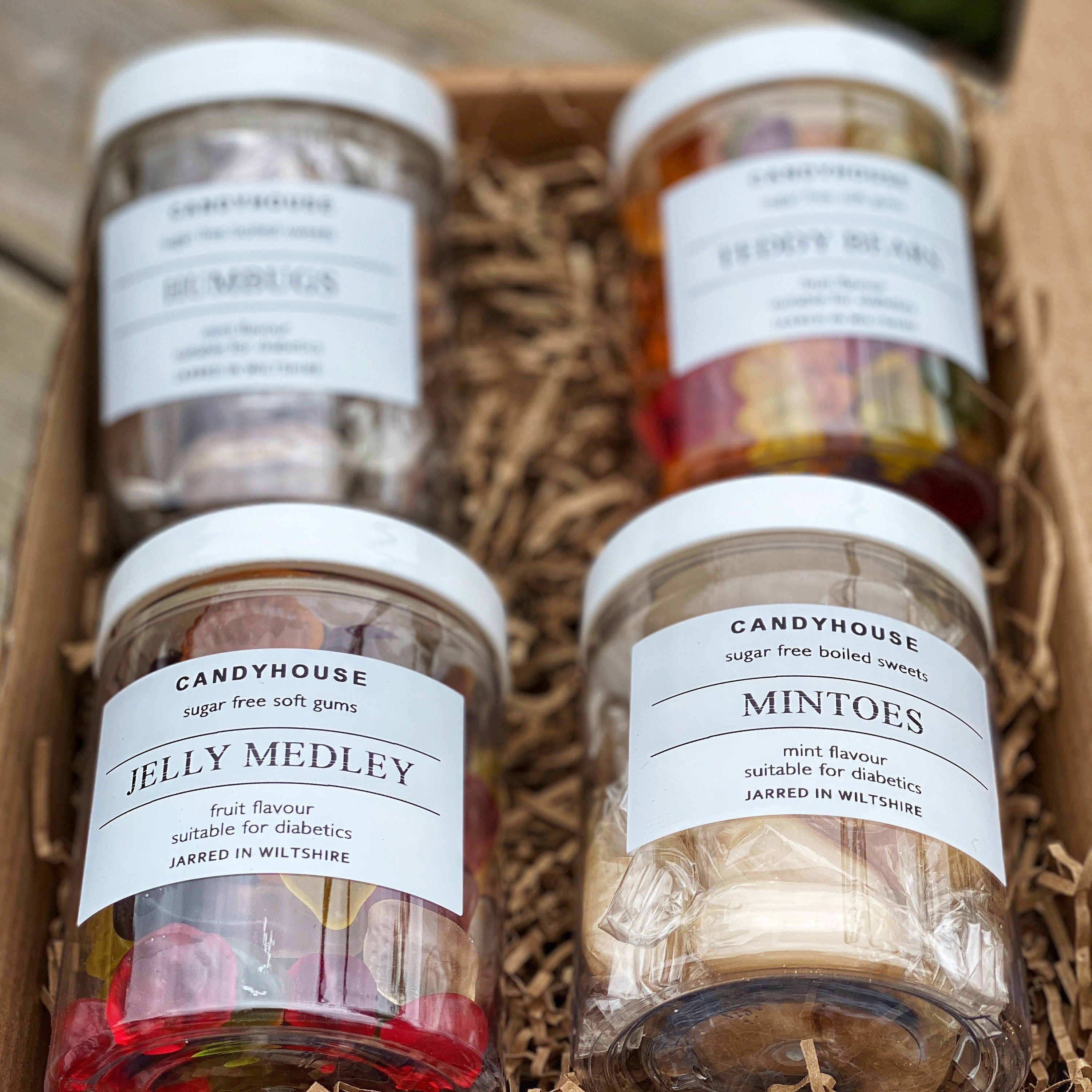 Sugar Free Sweets in a Jar Sugar Free Humbugs Sugar Free - Etsy UK