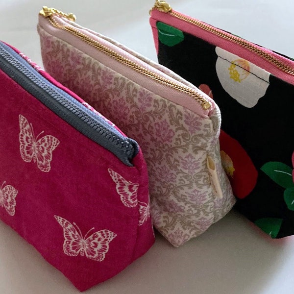 Small size Square pouch (Japanese fabric)