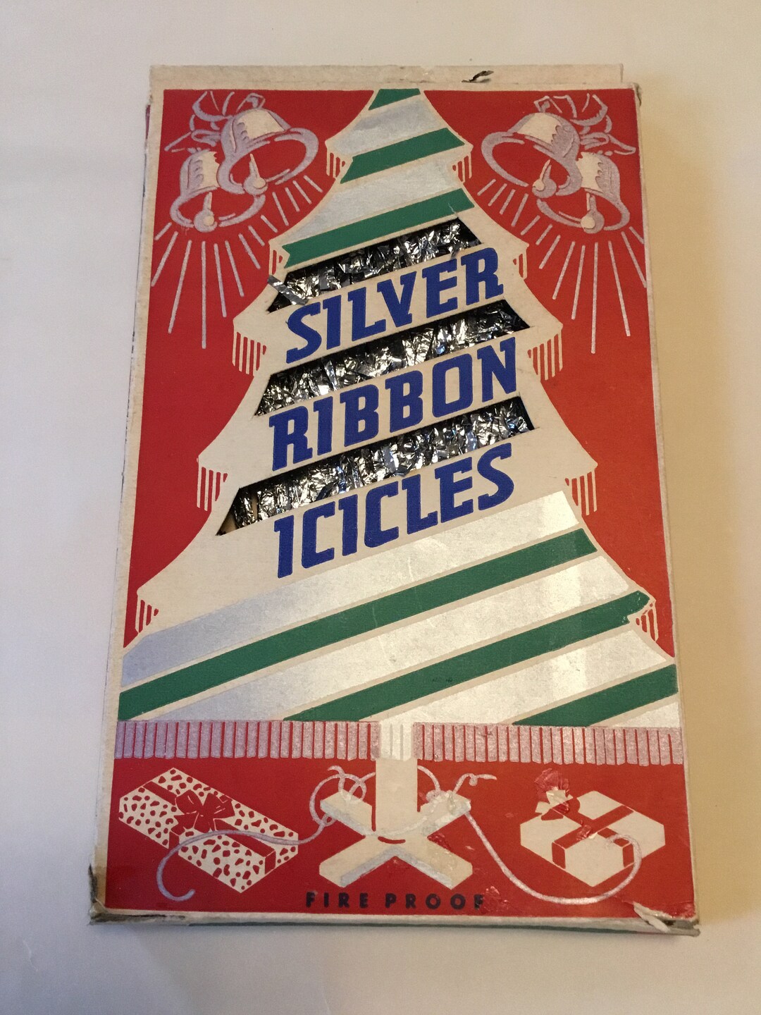 Antique Lead Christmas Tree Tinsel Etsy