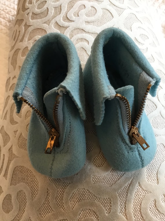 Vintage Trimfoot baby slippers - image 3