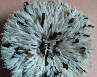 Juju hat white speckled beige and black 70 cm (27")