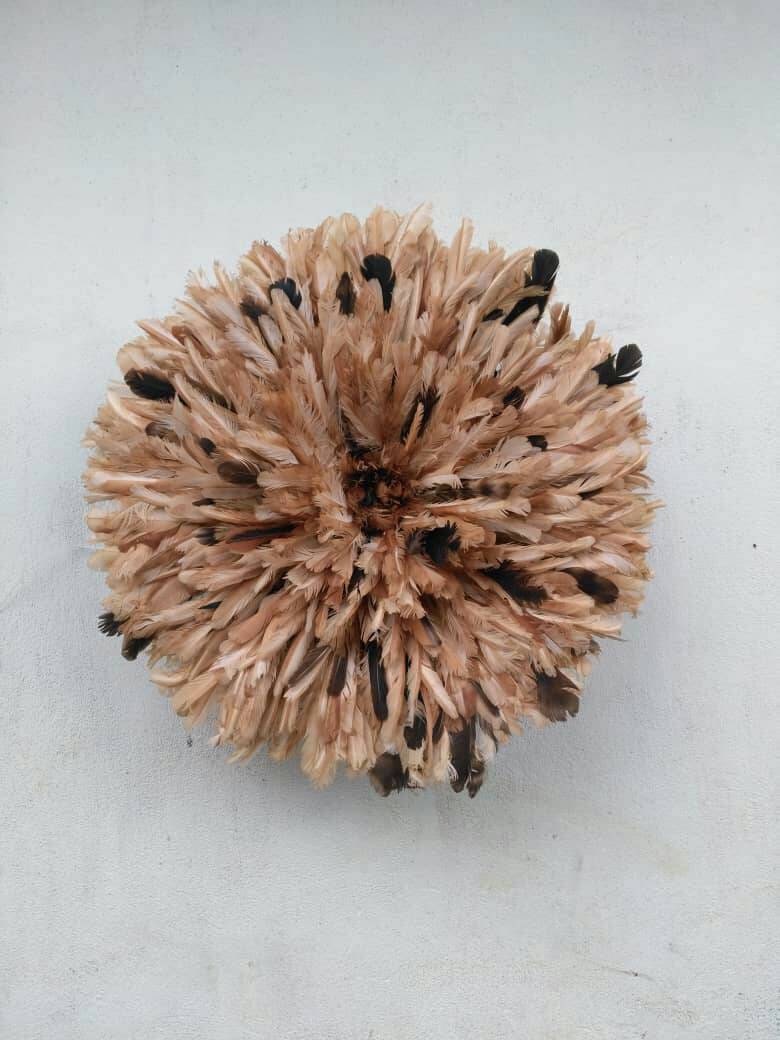 Juju Hat Beige Moucheté Noir de 70 cm | 27,195.00 EUR