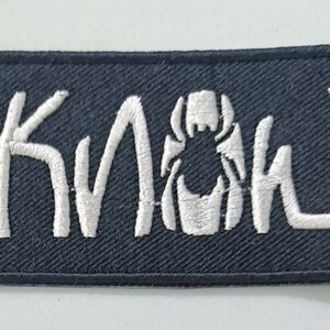 DR. KNOW  embroidered patch bad brains
