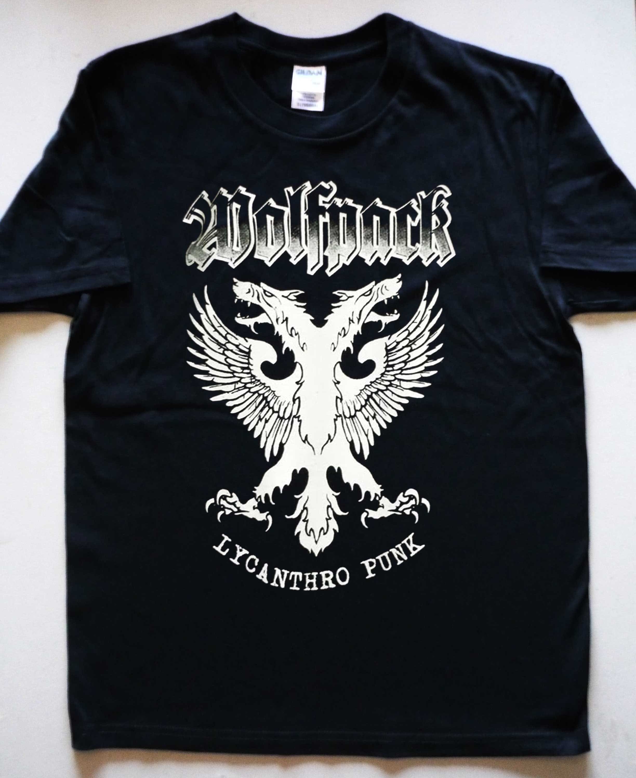 WOLFPACK ライカンスロパンクTシャツ ウルフブリゲード スキット 