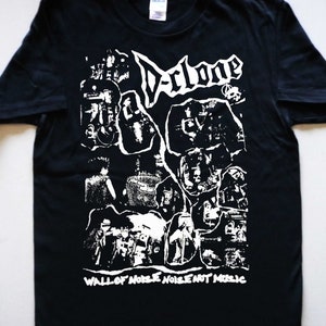 D-CLONE - T-shirt mur de bruit Japon punk croûte divulguer framtid
