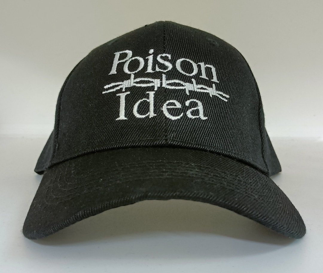 POISON IDEA Embroidered Baseball Cap Gang Green Zeke Hc Punk