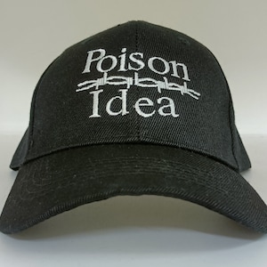 POISON IDEA embroidered baseball cap gang green zeke hc punk hat