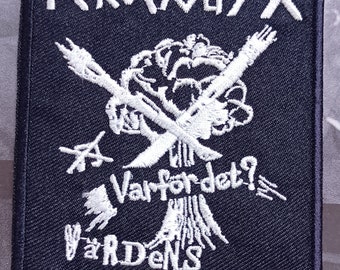 ROCKPATCH FEROCIOUS X Embroidered Patch Frigora Mob47 Avskum - Etsy