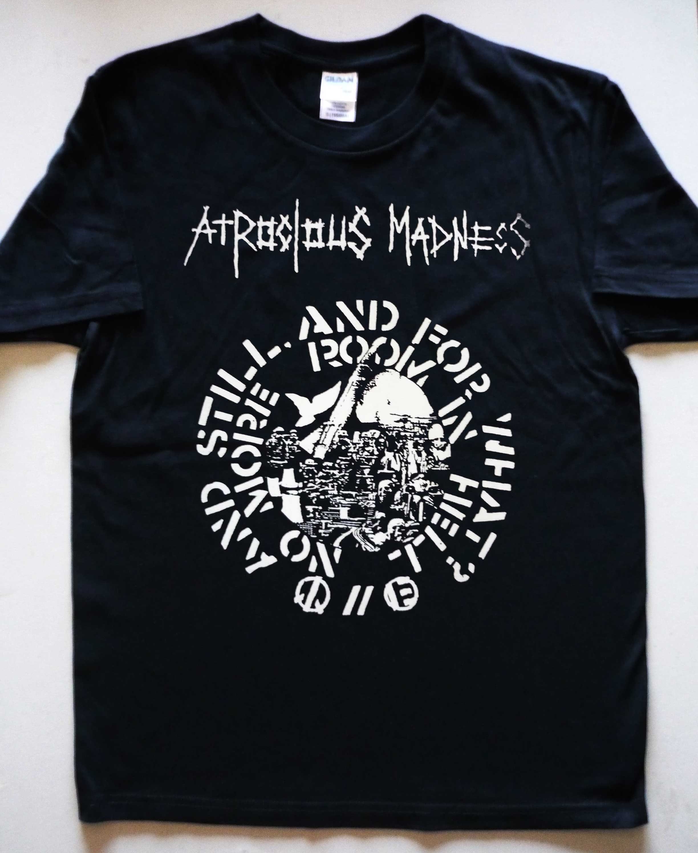 ATROCIOUS MADNESS - T-shirt Lebenden Toten Pisschrist Framtid